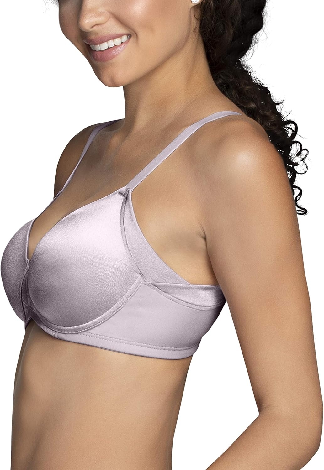 image:imageVanity Fair Womens Beauty Back Full Figure Underwire Extended Side and Back Smoother BraEarthy Grey