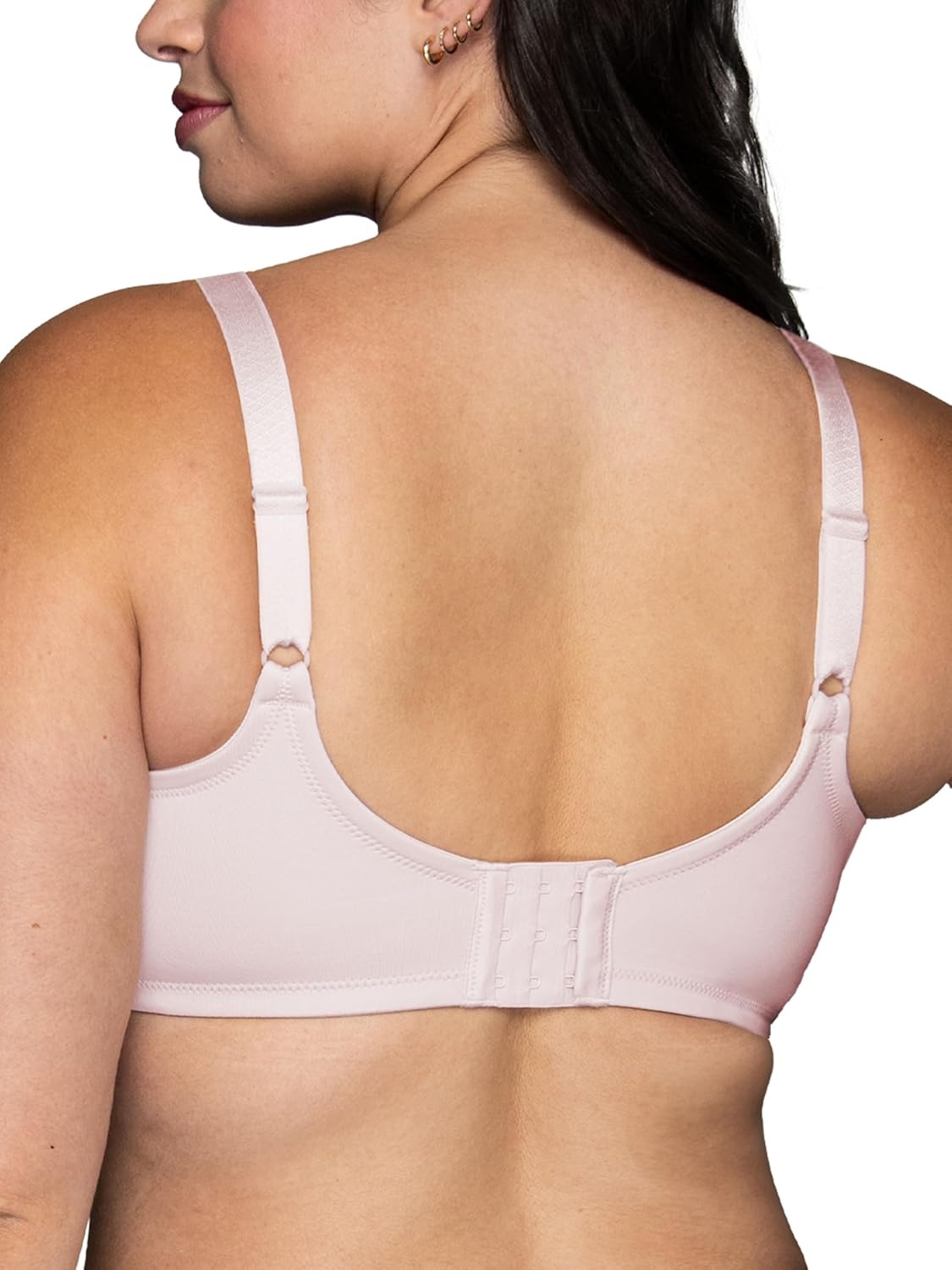 image:imageVanity Fair Womens Beauty Back Smoothing Minimizer Bra Minimizes Bust Line up to 15 Non Padded Cups up to HSheer Quartz