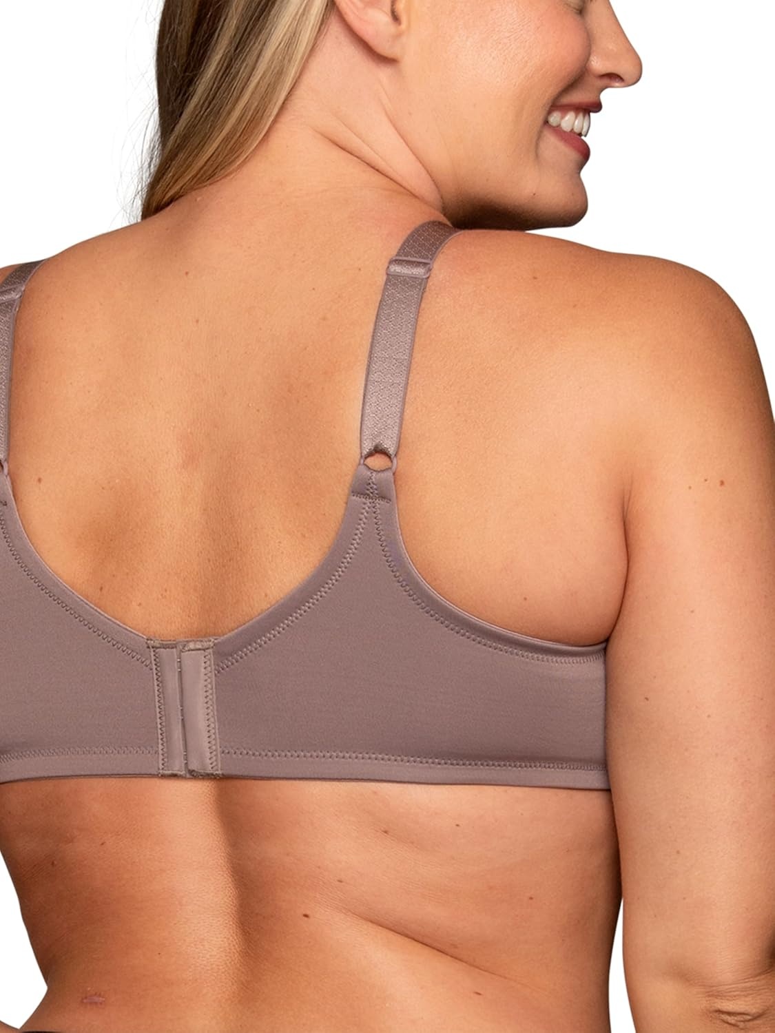 image:imageVanity Fair Womens Beauty Back Smoothing Minimizer Bra Minimizes Bust Line up to 15 Non Padded Cups up to HSmoked Oyster