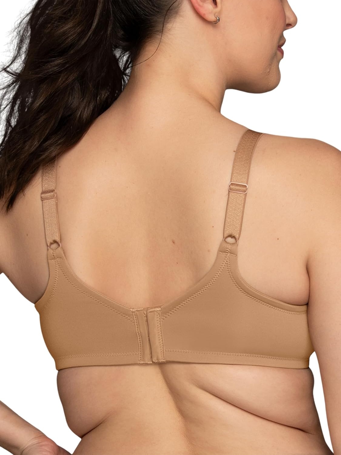 image:imageVanity Fair Womens Beauty Back Smoothing Minimizer Bra Minimizes Bust Line up to 15 Non Padded Cups up to HTotally Tan
