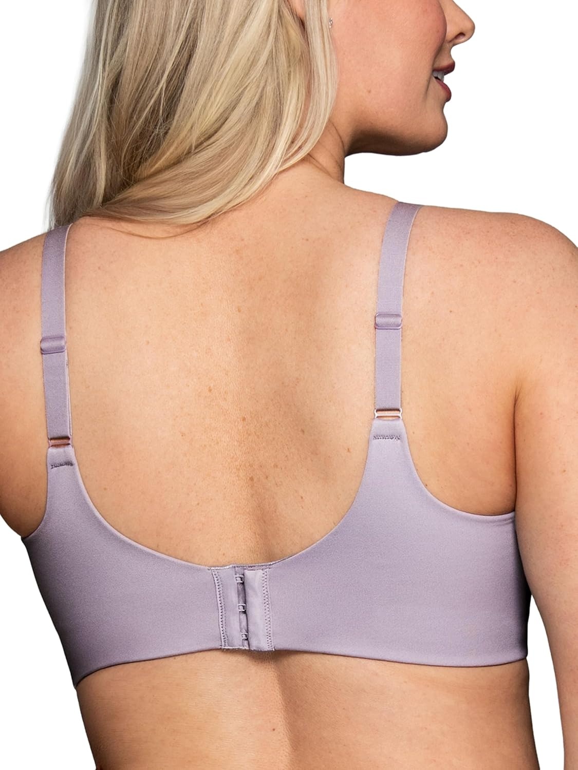 image:imageVanity Fair Womens Beauty Back Smoothing Simple Sizing Wireless Bra 4Way Stretch Fabric Sizes S3XLLavender Mist