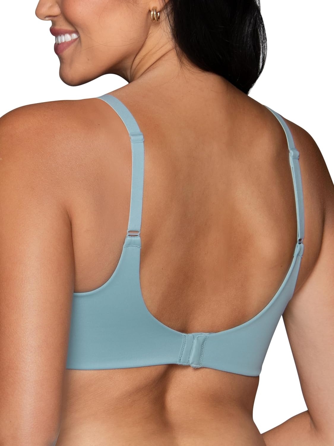 image:imageVanity Fair Womens Beauty Back Smoothing Simple Sizing Wireless Bra 4Way Stretch Fabric Sizes S3XLMorning Rain
