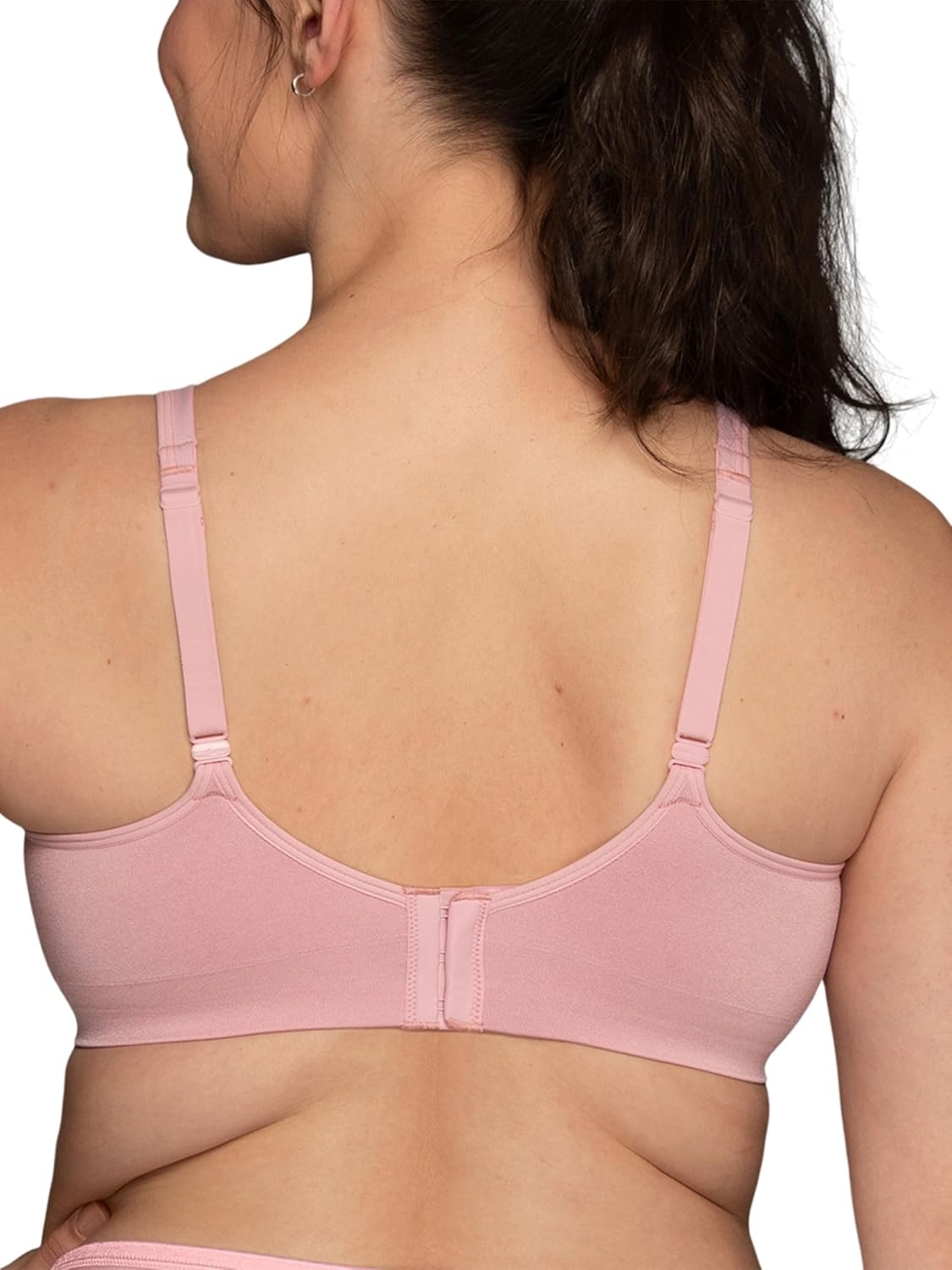 image:imageVanity Fair Womens Beauty Back Smoothing Wireless Bra Comfort and Support Simple Sizing Available S3xlCelestial Rose