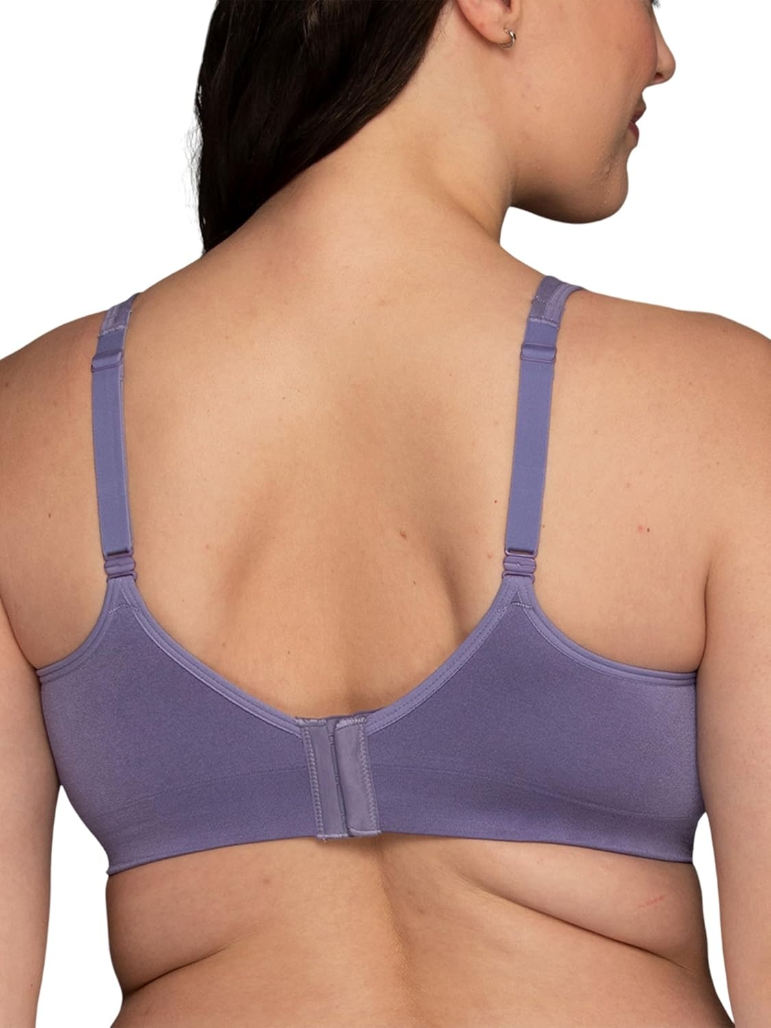 image:imageVanity Fair Womens Beauty Back Smoothing Wireless Bra Comfort and Support Simple Sizing Available S3xlDried Lavender