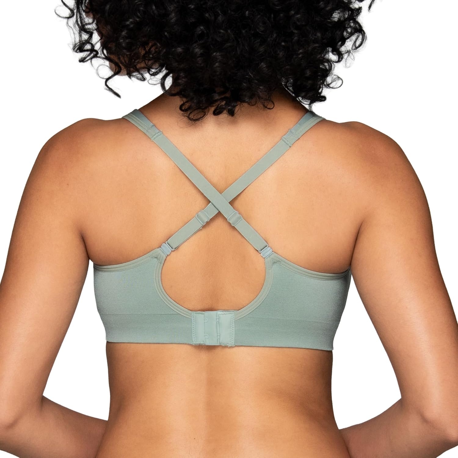 image:imageVanity Fair Womens Beauty Back Smoothing Wireless Bra Comfort and Support Simple Sizing Available S3xlMilky Jade