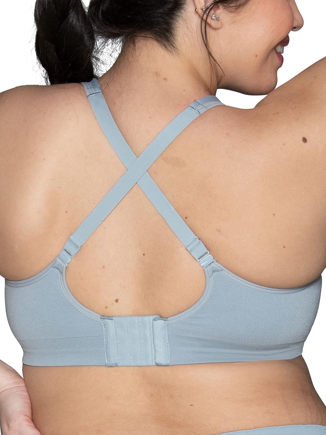 image:imageVanity Fair Womens Beauty Back Smoothing Wireless Bra Comfort and Support Simple Sizing Available S3xlSeaside Mist