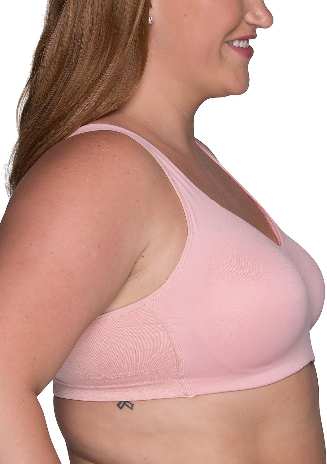 image:imageVanity Fair Womens Beauty Back Smoothing Wireless Bra Comfort and Support Simple Sizing Available S3xlTenderness
