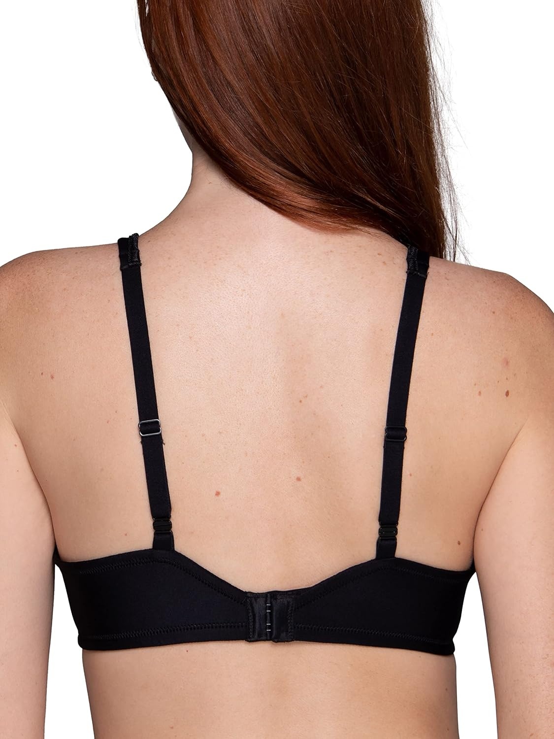 image:imageVanity Fair Womens Bra with 2Way Convertible Straps Body Caress Full Coverage Lightly Lined Cups Up to DdUnderwire 2 Pack IvoryBlack