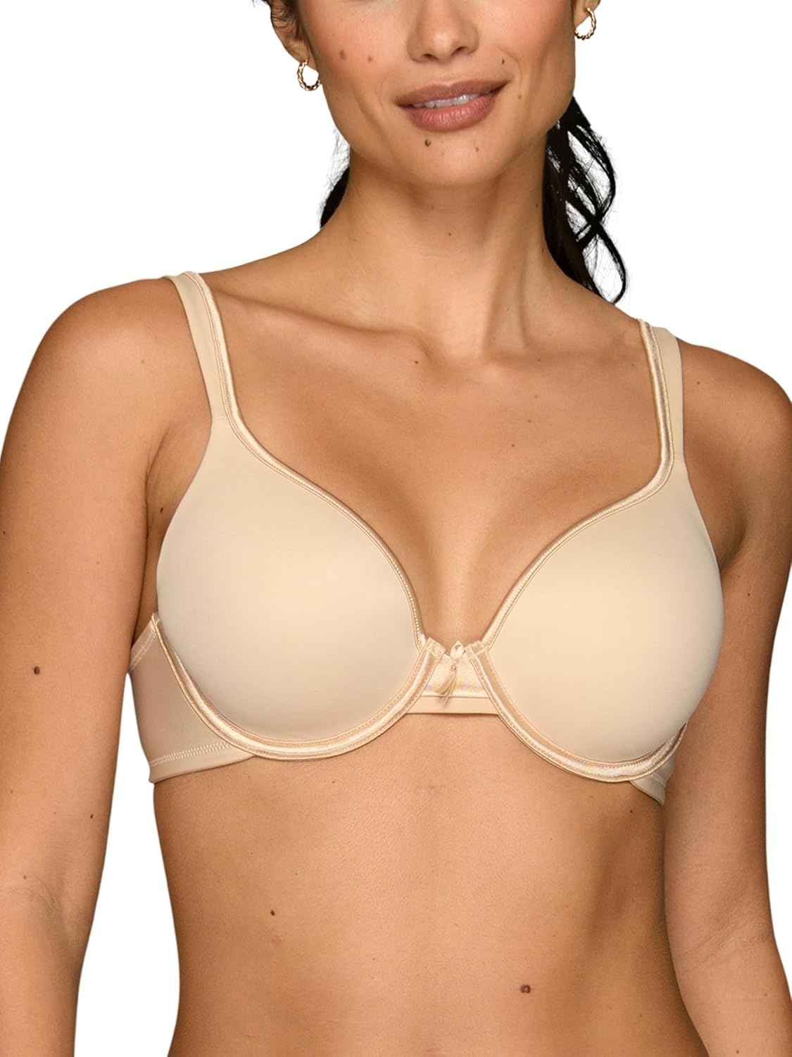 image:imageVanity Fair Womens Bra with 2Way Convertible Straps Body Caress Full Coverage Lightly Lined Cups Up to DdUnderwire 3 Pack BlackWhiteBeige