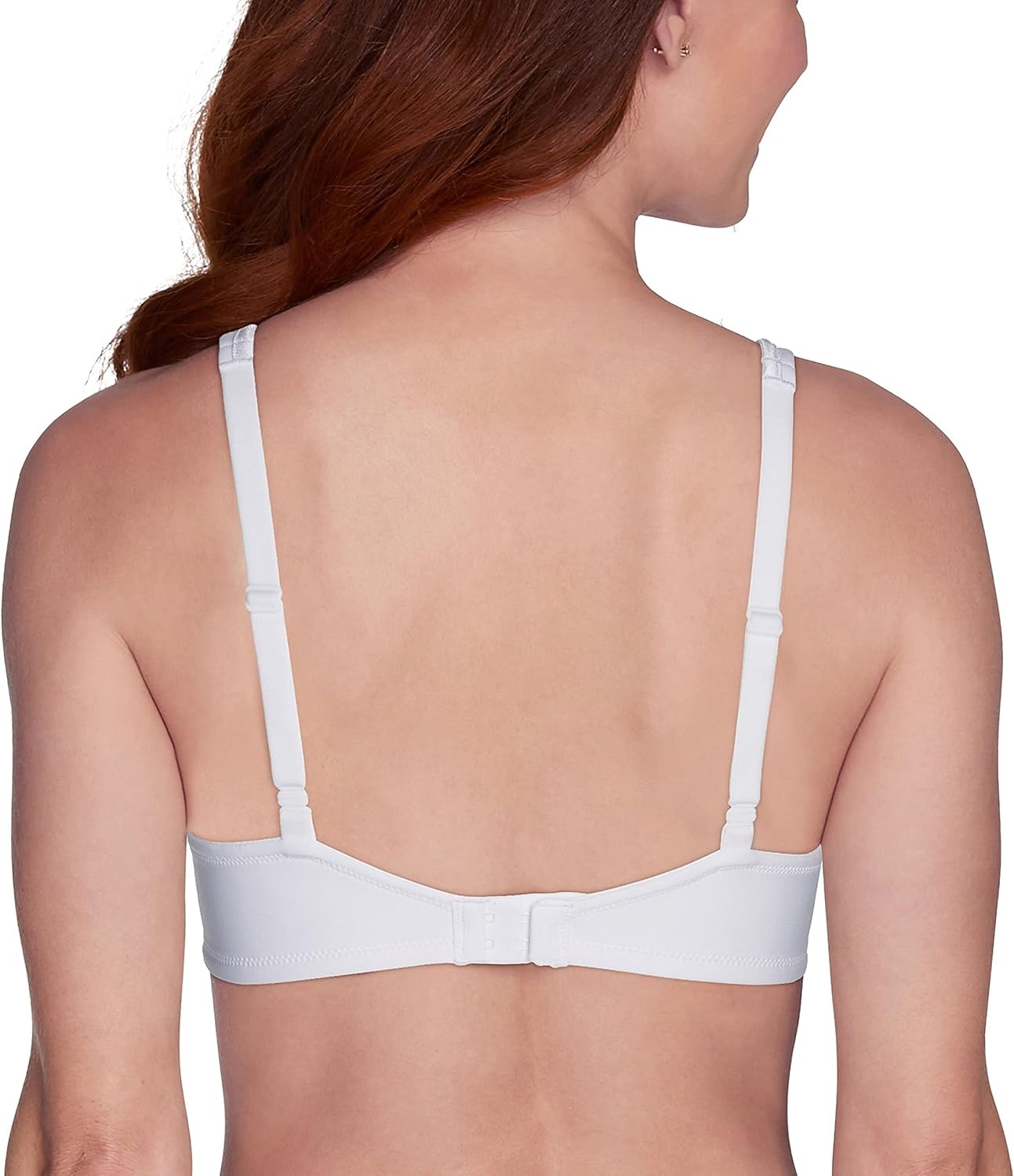 image:imageVanity Fair Womens Bra with 2Way Convertible Straps Body Caress Full Coverage Lightly Lined Cups Up to DdUnderwire White