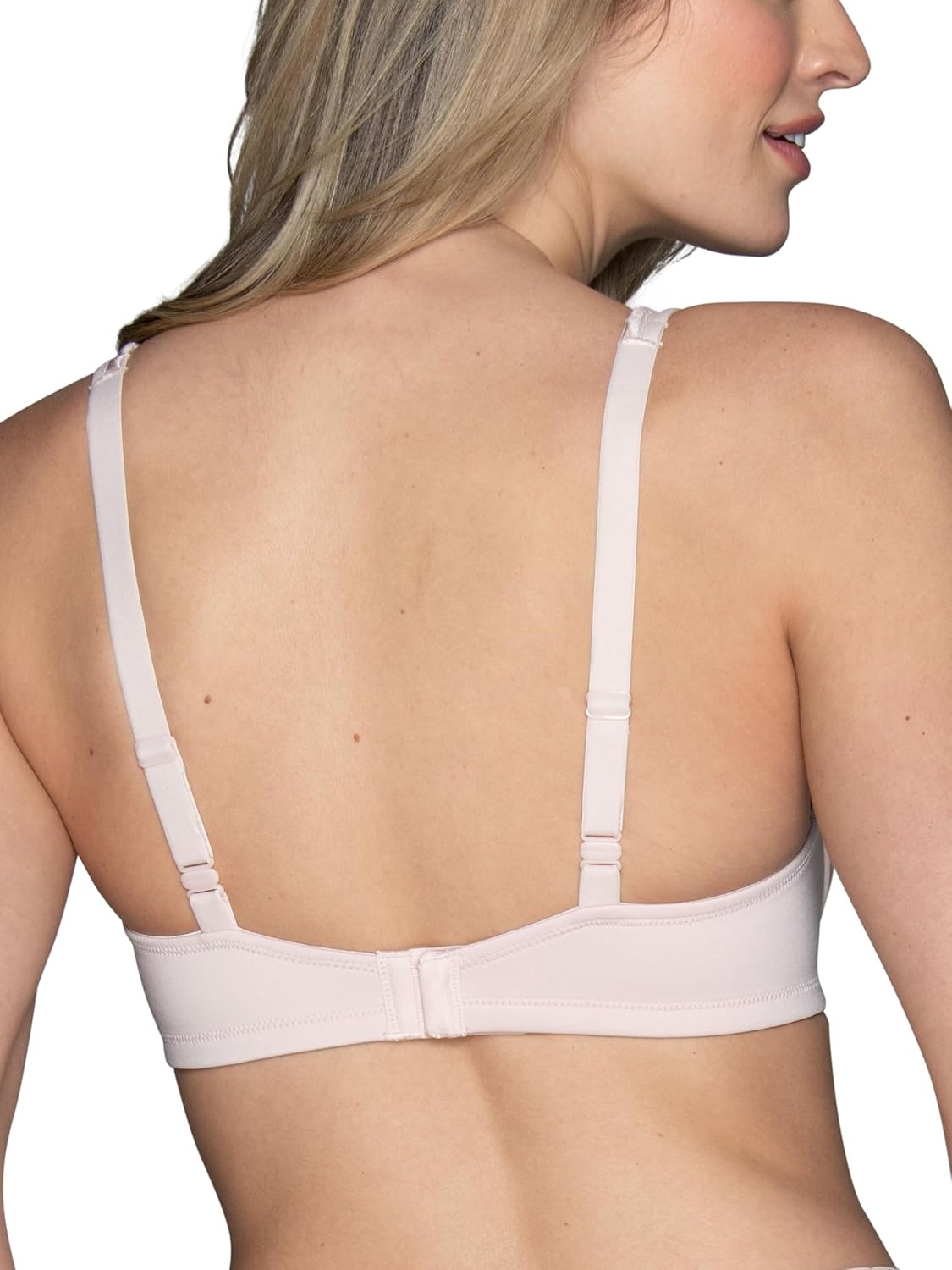 image:imageVanity Fair Womens Bra with 2Way Convertible Straps Body Caress Full Coverage Lightly Lined Cups Up to DdWirefree Quartz