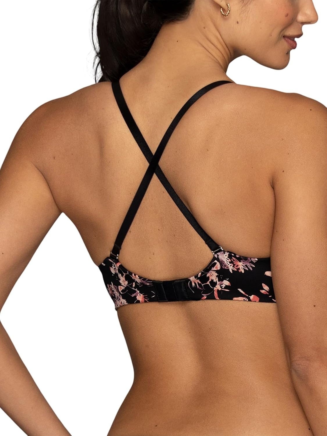 image:imageVanity Fair Womens Ego Boost Push Up Bra Adds Up to One Full Cup Size Underwire Push Up Bras for WomenLunar Garden Print