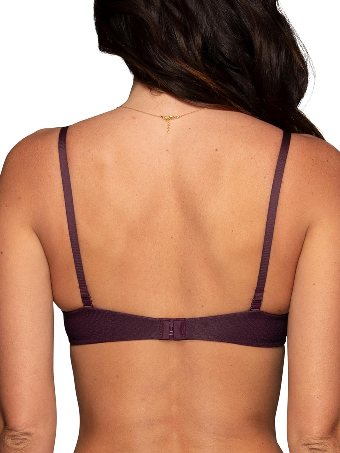 image:imageVanity Fair Womens Ego Boost Push Up Bra Adds Up to One Full Cup Size Underwire Push Up Bras for WomenMidnight Plum Pattern