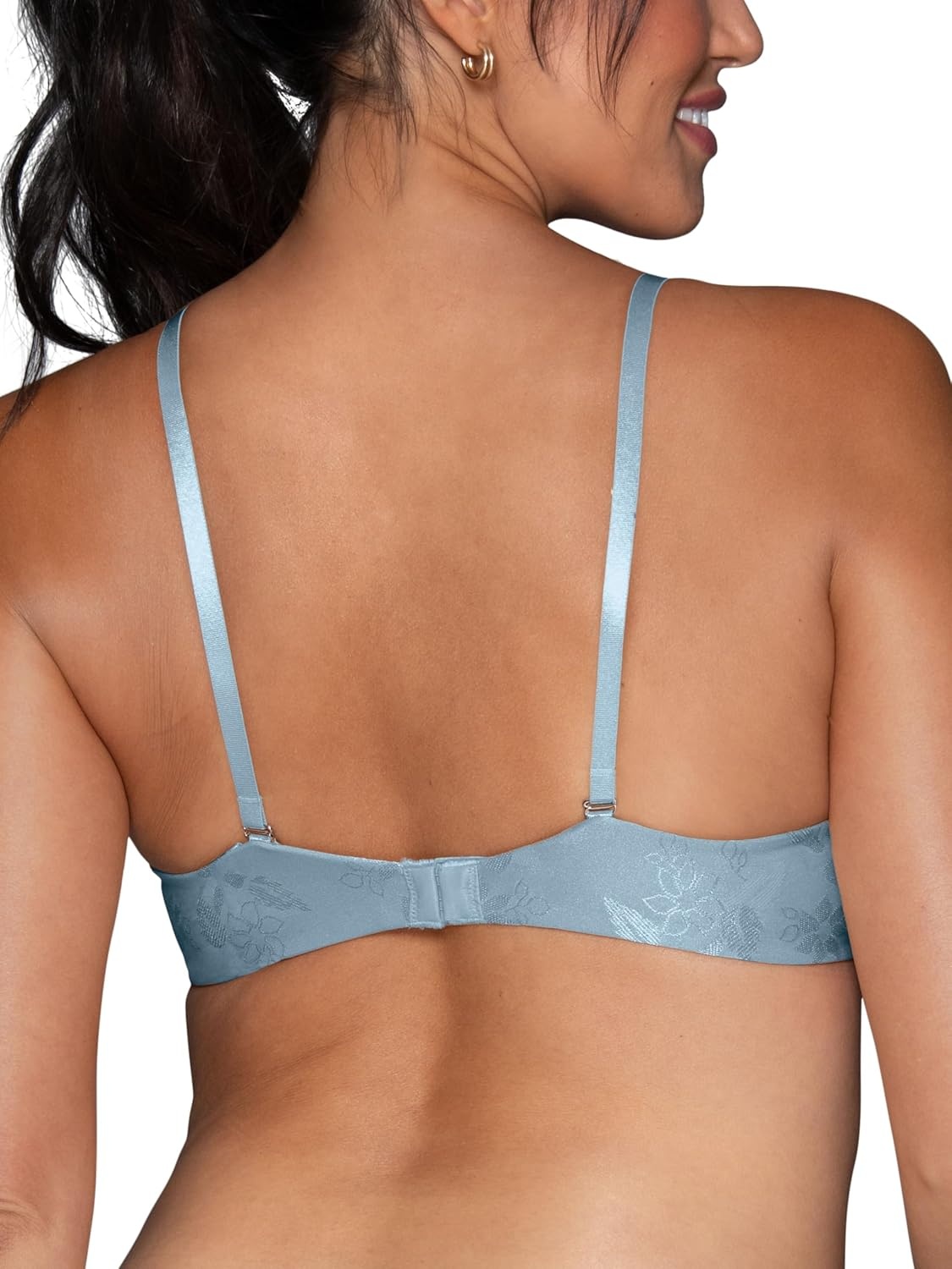 image:imageVanity Fair Womens Ego Boost Push Up Bra Adds Up to One Full Cup Size Underwire Push Up Bras for WomenMorning Rain Jacquard