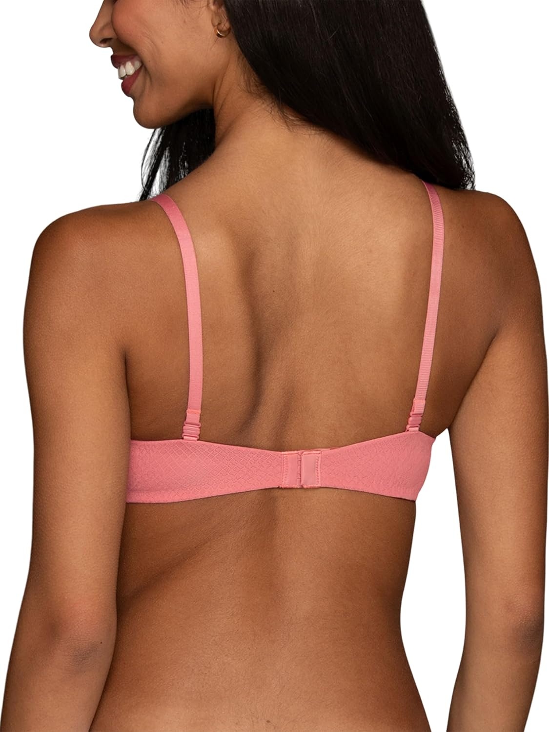 image:imageVanity Fair Womens Ego Boost Push Up Bra Adds Up to One Full Cup Size Underwire Push Up Bras for WomenPortrait Pink Pattern