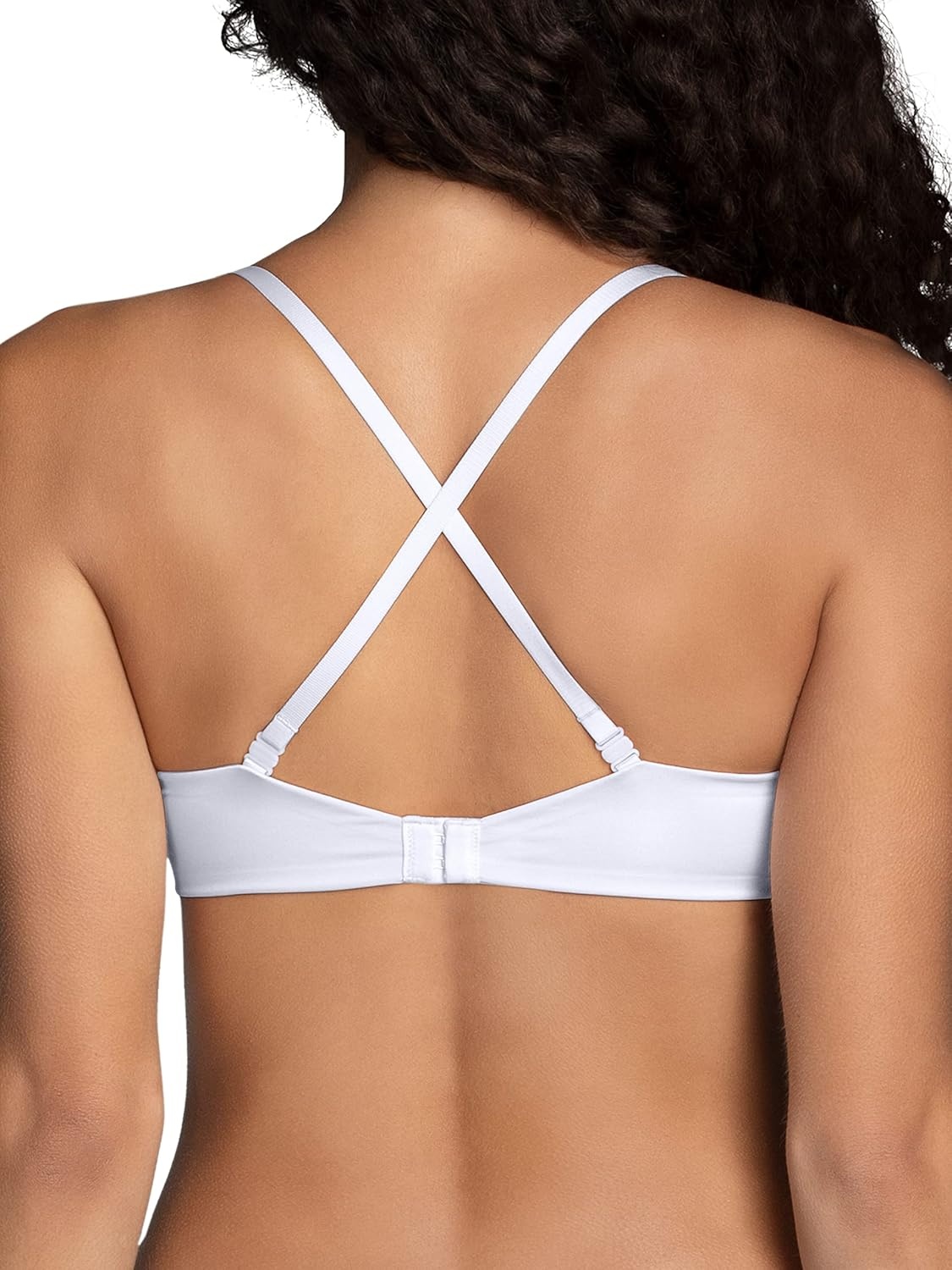 image:imageVanity Fair Womens Ego Boost Push Up Bra Adds Up to One Full Cup Size Underwire Push Up Bras for WomenWhite