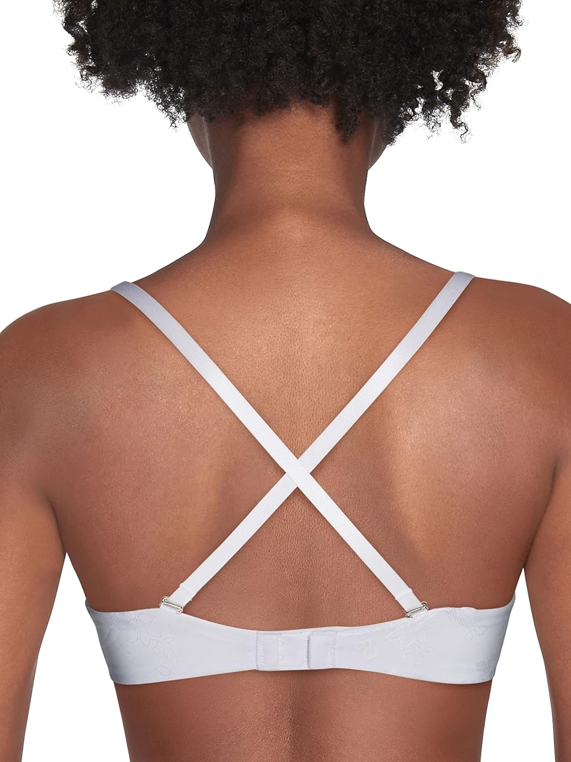 image:imageVanity Fair Womens Ego Boost Push Up Bra Adds Up to One Full Cup Size Underwire Push Up Bras for WomenWhite Jacquard