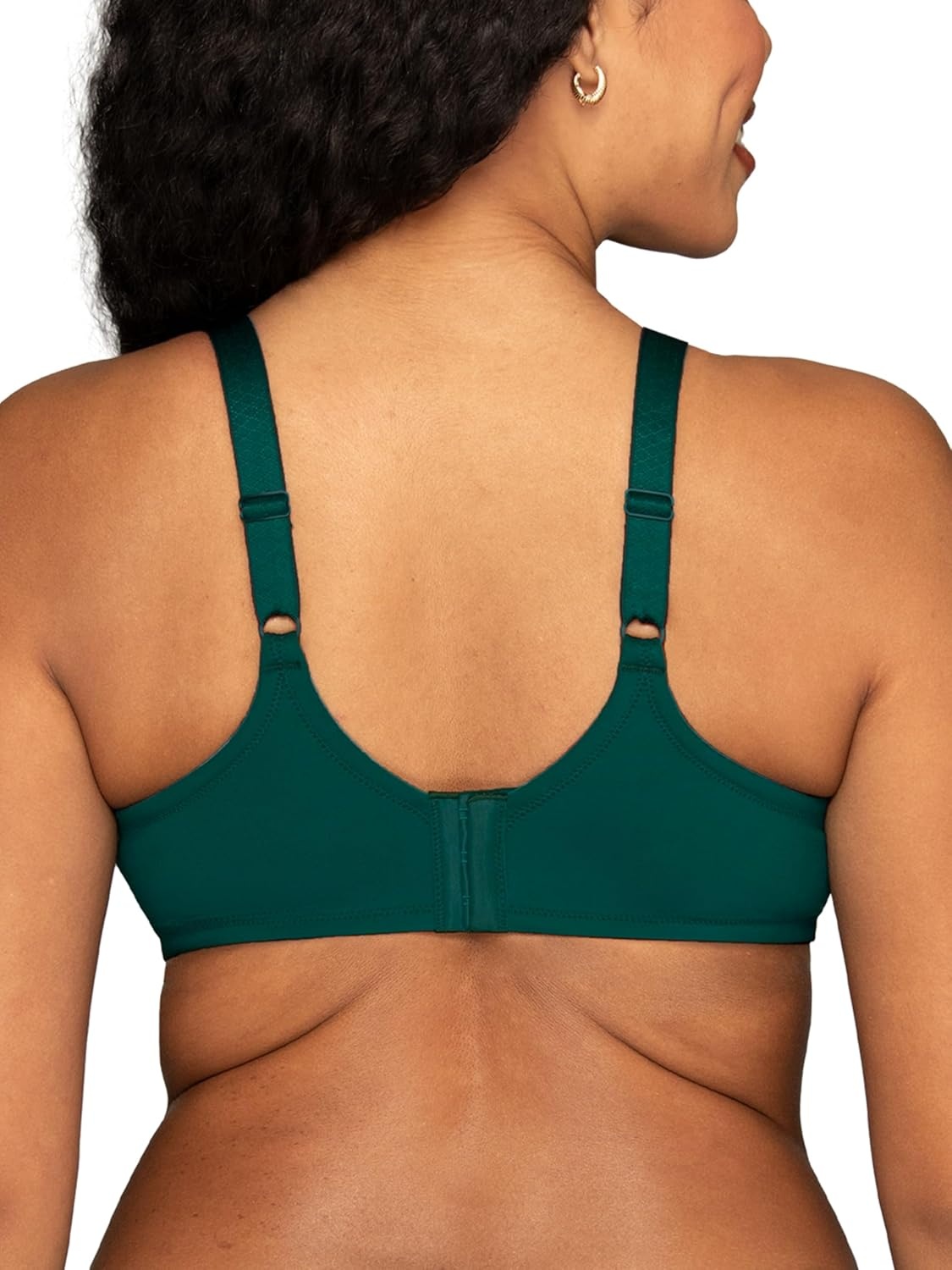 image:imageVanity Fair Womens Full Figure Beauty Back Smoothing Bra 4 Way Stretch Fabric Lightly Lined Cups up to HUnderwire Emerald Gem