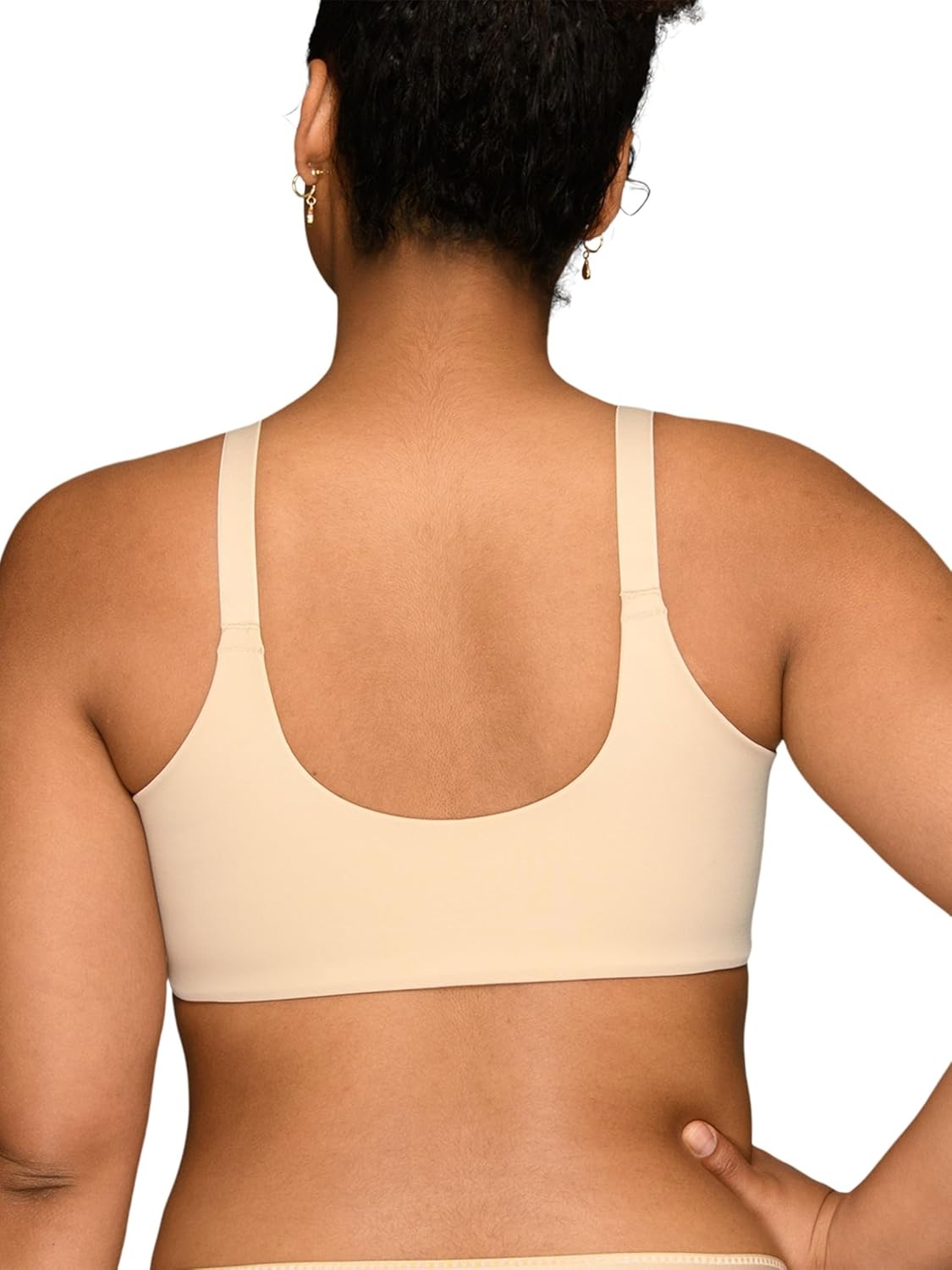 image:imageVanity Fair Womens Full Figure Front Closure Bra Beauty Back Smoothing Lightly Lined Cups up to DDDNeutral
