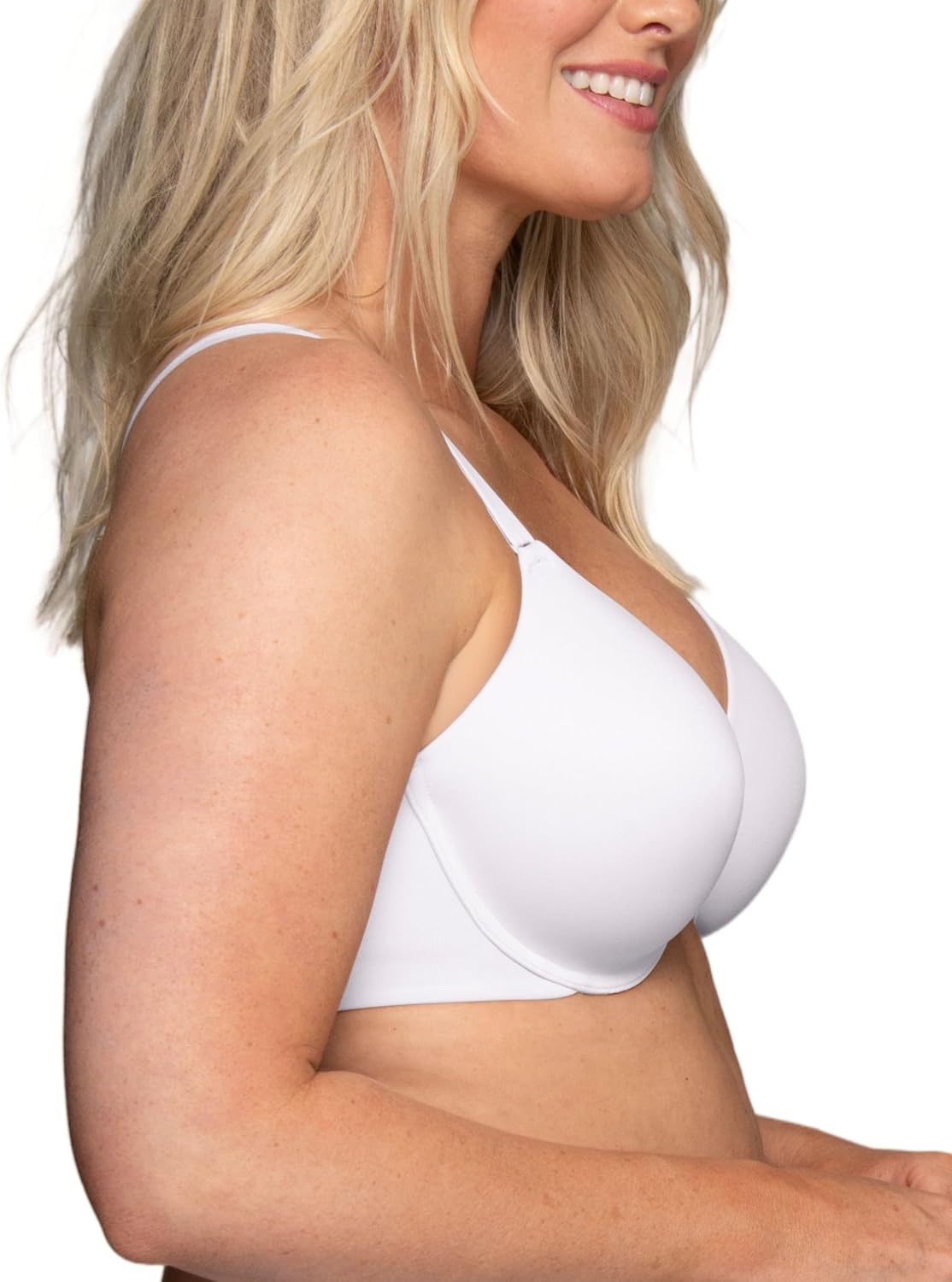 image:imageVanity Fair Womens Full Figure Front Closure Bra Beauty Back Smoothing Lightly Lined Cups up to DDDWhite
