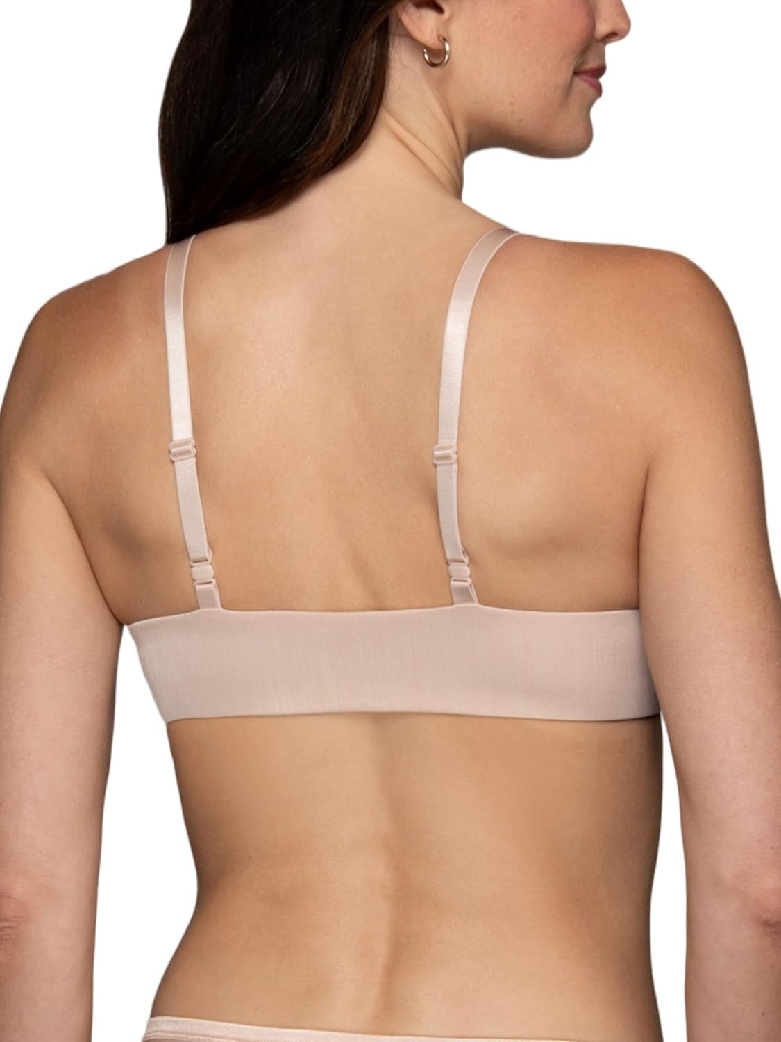 image:imageVanity Fair Womens Illumination Front Closure Bra 3Way Convertible Straps Lightly Lined Cups up to DDBeige