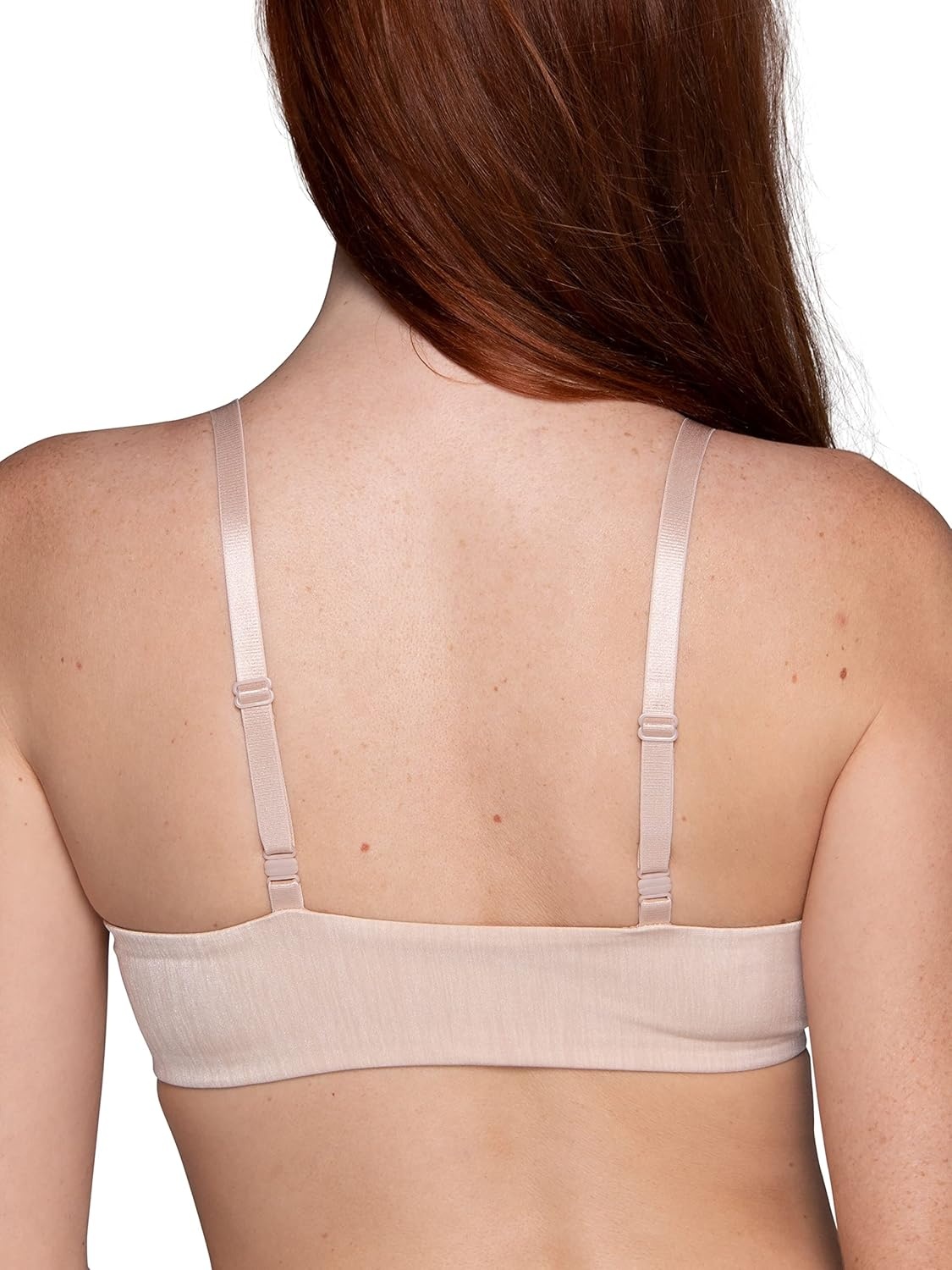image:imageVanity Fair Womens Illumination Front Closure Bra 3Way Convertible Straps Lightly Lined Cups up to DDBeige