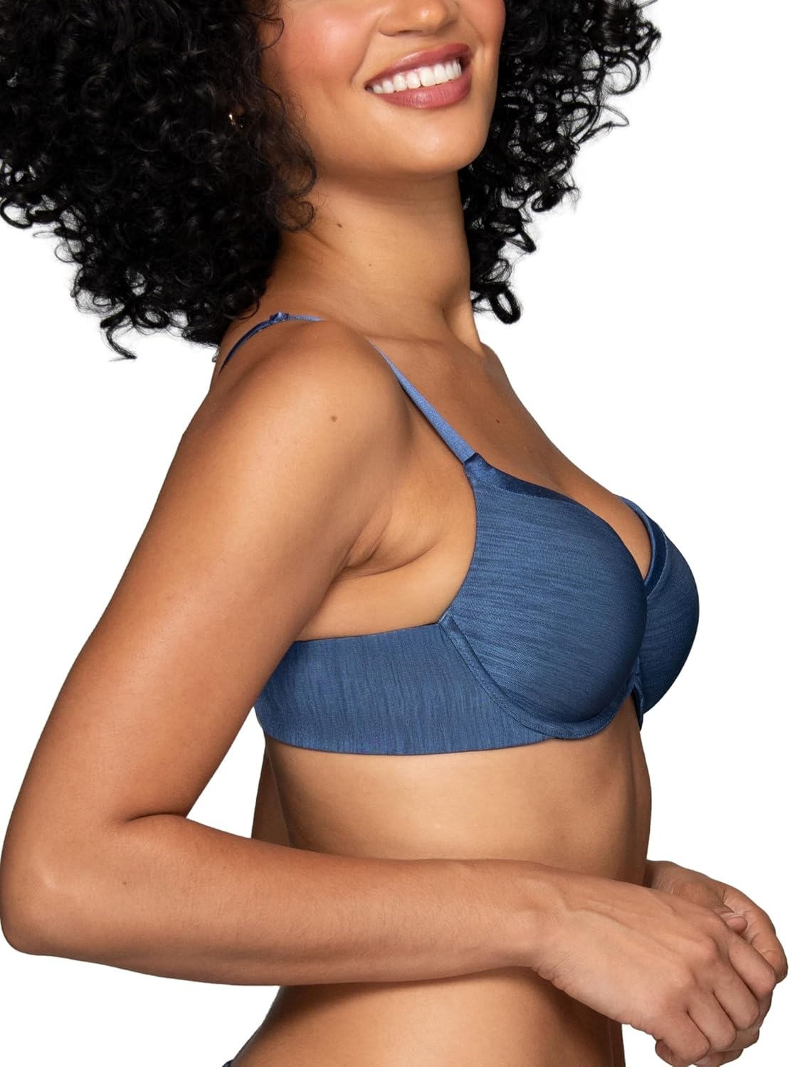 image:imageVanity Fair Womens Illumination Front Closure Bra 3Way Convertible Straps Lightly Lined Cups up to DDIndigo Moon