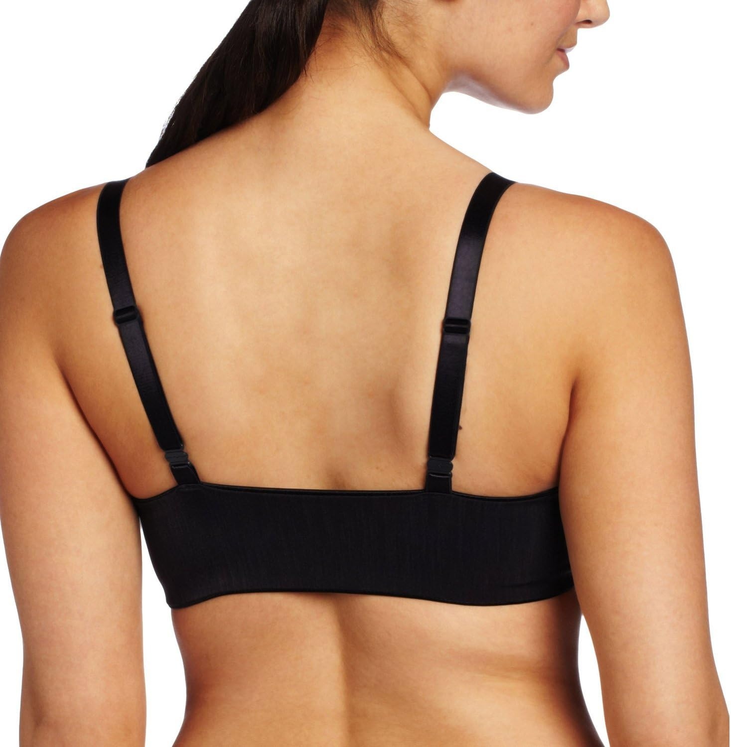 image:imageVanity Fair Womens Illumination Front Closure Bra 3Way Convertible Straps Lightly Lined Cups up to DDRose Beige
