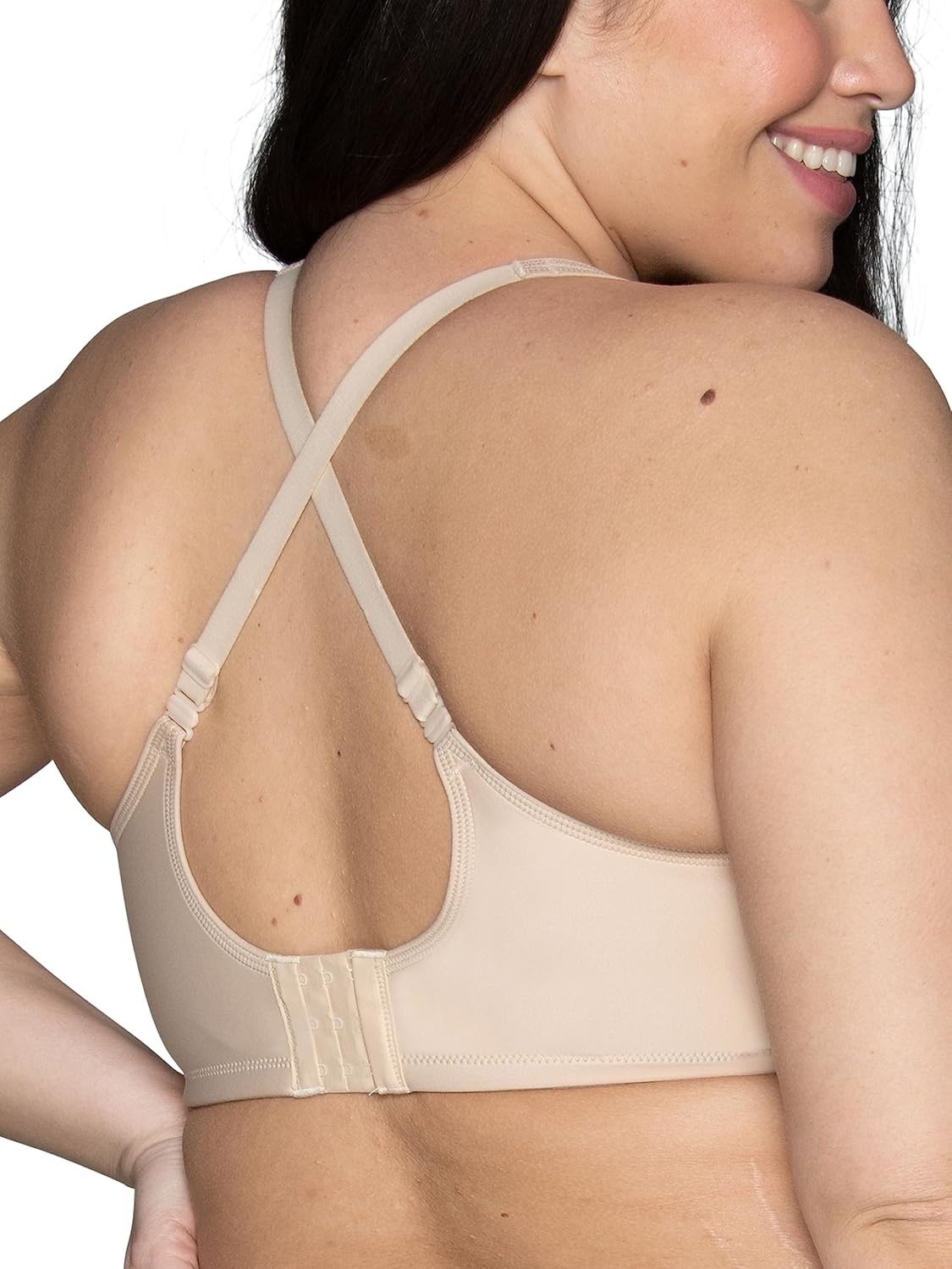 image:imageVanity Fair Womens Medium Impact Sports Bras for Women Breathable Moisture Wicking Padded Cups up to DDDUnderwire Neutral
