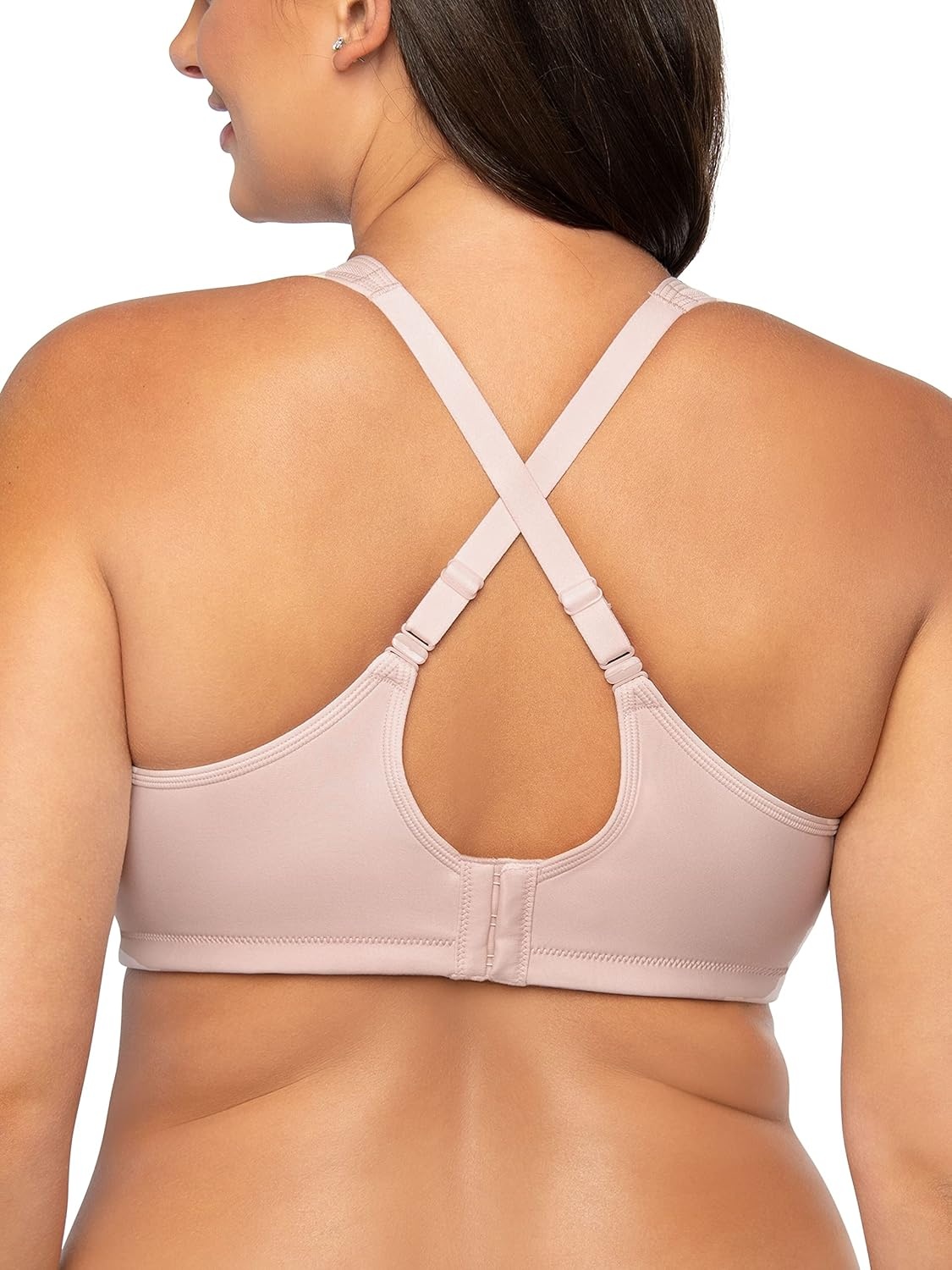 image:imageVanity Fair Womens Medium Impact Sports Bras for Women Breathable Moisture Wicking Padded Cups up to DDDWireless Quartz