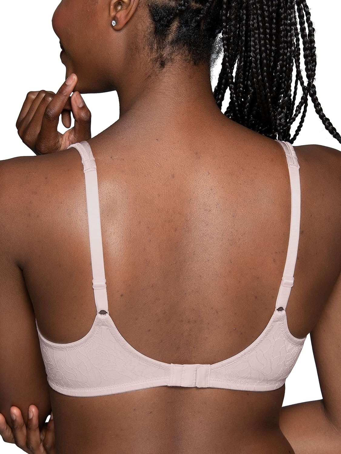 image:imageVanity Fair Womens Perfect TShirt Bra Body Shine Full Coverage Lightly Lined Cups up to DDUnderwire Quartz Jacquard
