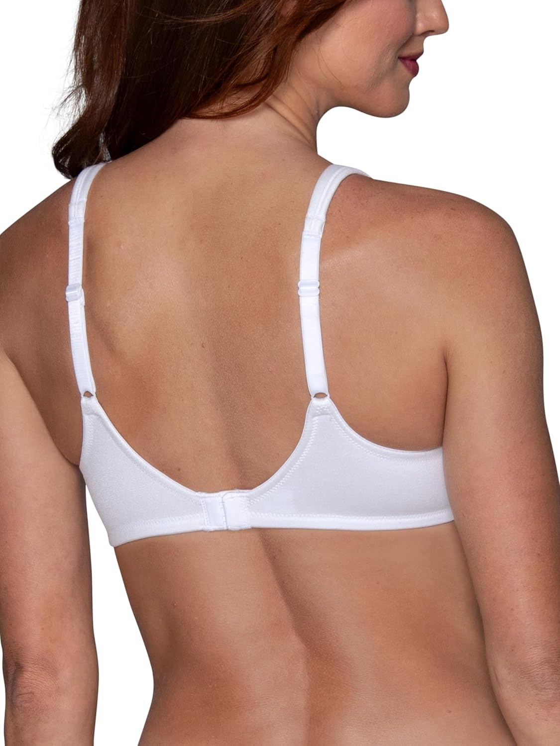 image:imageVanity Fair Womens Perfect TShirt Bra Body Shine Full Coverage Lightly Lined Cups up to DDUnderwire White