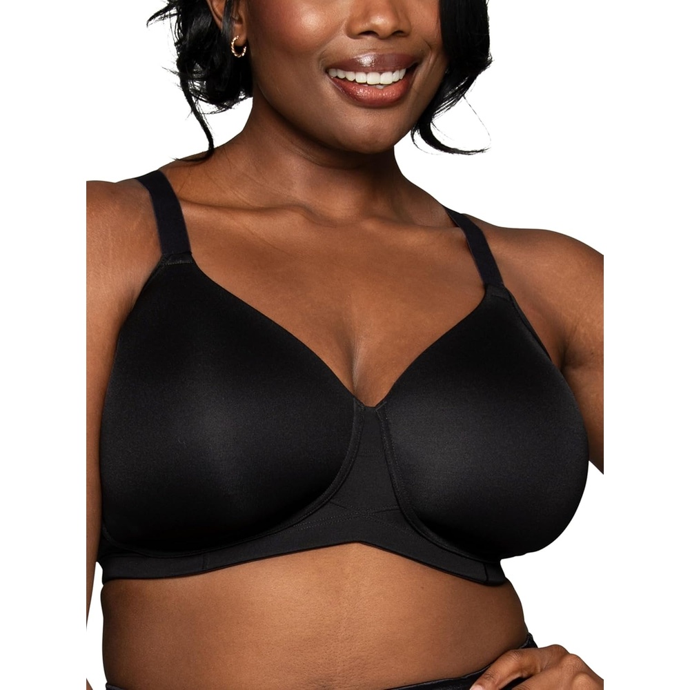 image:imageVanity Fair Womens Beauty Back Full Figure Underwire Extended Side and Back Smoother BraBlack