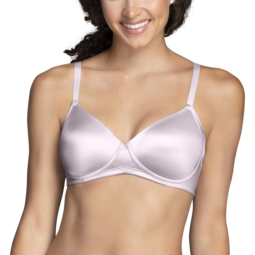 image:imageVanity Fair Womens Beauty Back Full Figure Underwire Extended Side and Back Smoother BraEarthy Grey