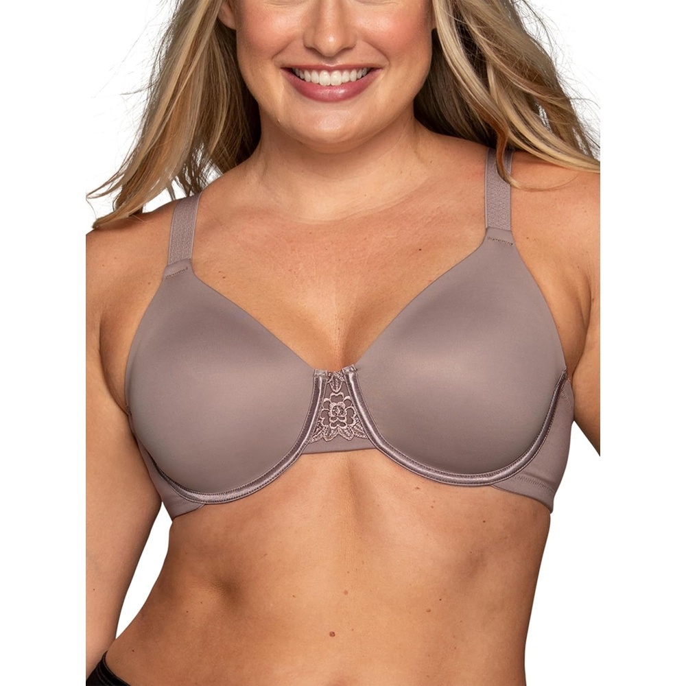 image:imageVanity Fair Womens Beauty Back Smoothing Minimizer Bra Minimizes Bust Line up to 15 Non Padded Cups up to HSmoked Oyster