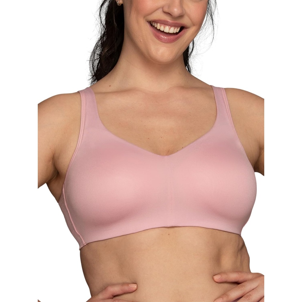 image:imageVanity Fair Womens Beauty Back Smoothing Wireless Bra Comfort and Support Simple Sizing Available S3xlCelestial Rose