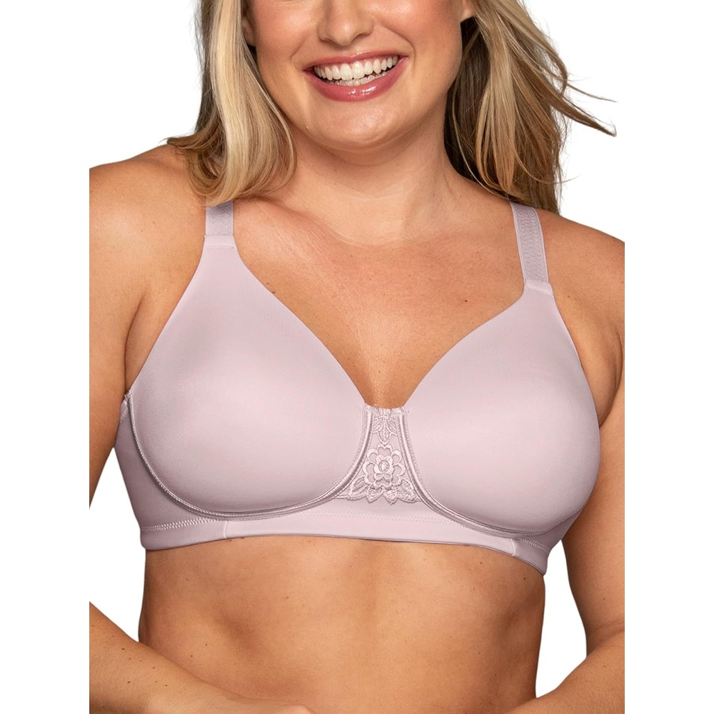 image:imageVanity Fair Womens Full Figure Beauty Back Smoothing Bra 4 Way Stretch Fabric Lightly Lined Cups up to HWirefree Quartz