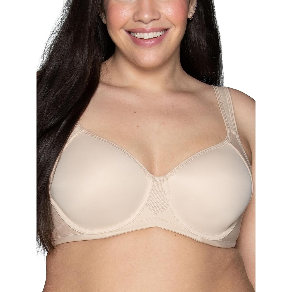 image:imageVanity Fair Womens Medium Impact Sports Bras for Women Breathable Moisture Wicking Padded Cups up to DDDUnderwire Neutral