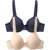 Underwire - 2 Pack - Beige/Black