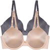 Underwire - 2 Pack - Beige/Steele
