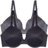 Underwire - 2 Pack - Black/Steele