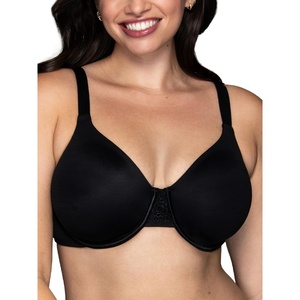 image:imageVanity Fair Womens Beauty Back Smoothing Minimizer Bra Minimizes Bust Line up to 15 Non Padded Cups up to HMidnight Black