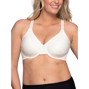 image:imageVanity Fair Womens Beauty Back Smoothing Minimizer Bra Minimizes Bust Line up to 15 Non Padded Cups up to HWhite Coconut Lace