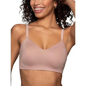 image:imageVanity Fair Womens Beauty Back Smoothing Simple Sizing Wireless Bra 4Way Stretch Fabric Sizes S3XLBaked Blush