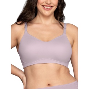 image:imageVanity Fair Womens Beauty Back Smoothing Simple Sizing Wireless Bra 4Way Stretch Fabric Sizes S3XLSoft Violet