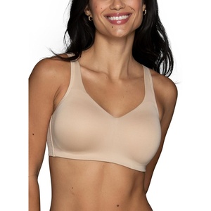 image:imageVanity Fair Womens Beauty Back Smoothing Wireless Bra Comfort and Support Simple Sizing Available S3xlDamask Neutral