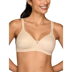 image:imageVanity Fair Womens Bra with 2Way Convertible Straps Body Caress Full Coverage Lightly Lined Cups Up to DdWirefree  Beige
