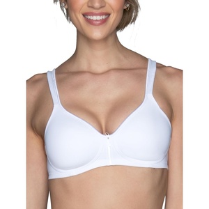 image:imageVanity Fair Womens Bra with 2Way Convertible Straps Body Caress Full Coverage Lightly Lined Cups Up to DdWirefree  White