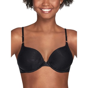 image:imageVanity Fair Womens Ego Boost Push Up Bra Adds Up to One Full Cup Size Underwire Push Up Bras for WomenBlack Jacquard