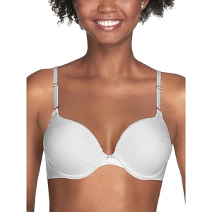 image:imageVanity Fair Womens Ego Boost Push Up Bra Adds Up to One Full Cup Size Underwire Push Up Bras for WomenWhite Jacquard